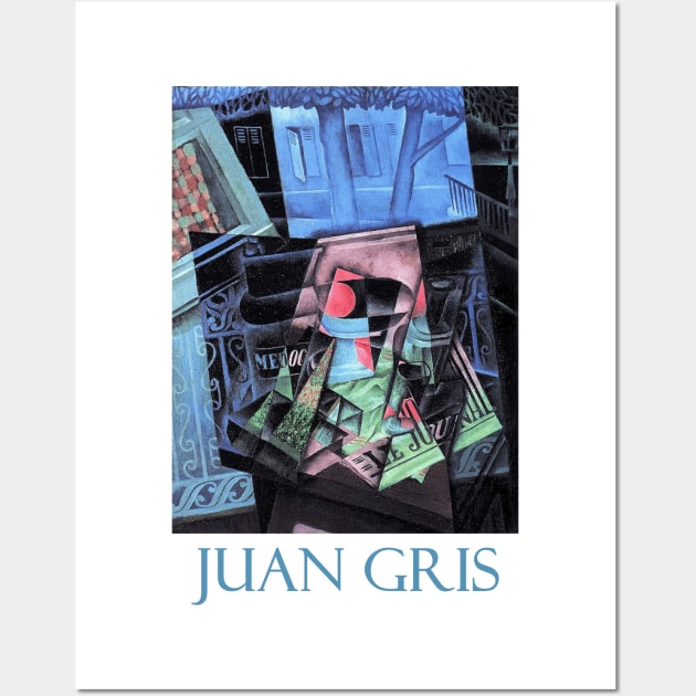 Still Life Before an Open Window by Juan Gris Wall Art by Naves